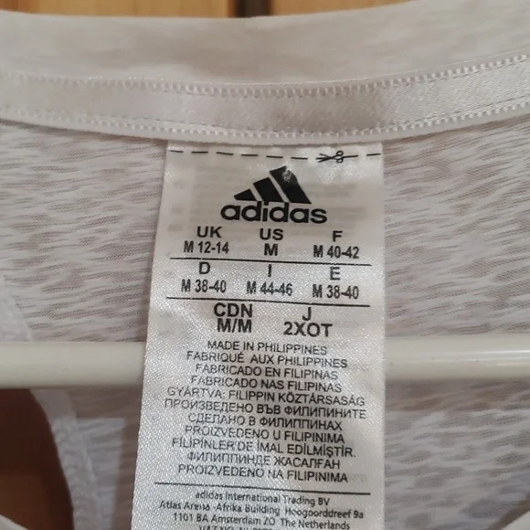 Adidas back cut out athletic tee. - Picture 2 of 3